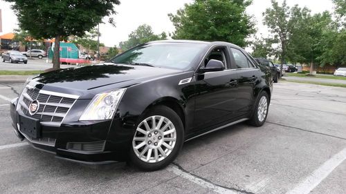 2010 cadillac cts 3.0l black on black, shipping available, no reserve!