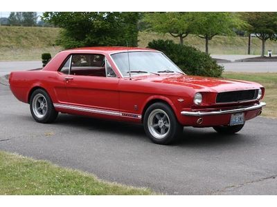 1965 mustang gt coupe - great running a code 5 speed classic!