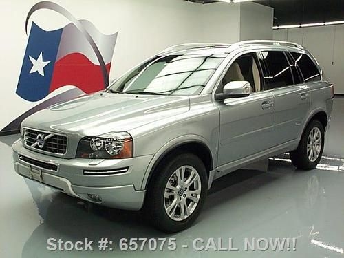 2013 volvo xc90 3.2 7-pass leather park assist only 13k texas direct auto