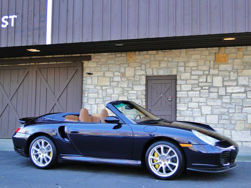 Turbo s, only 4k miles!! 6 speed, ceramic brakes, cabriolet, 996 convertible