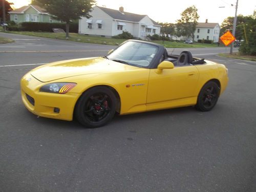 2002 honda s2000 vtec 6 speed very fast &amp; fun - mods - leather must go!