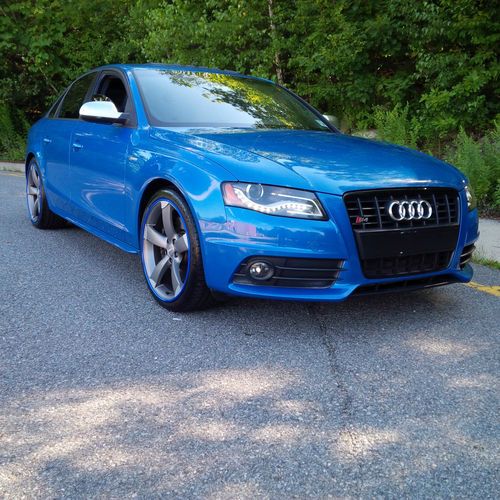 2011 audi s4 supercharged low miles sprint blue