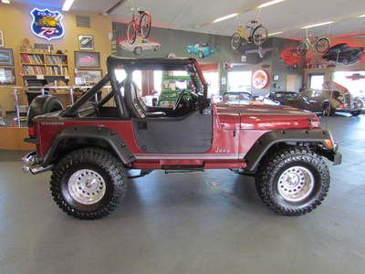 1987 jeep wrangler laredo lifted new 33 x 12.5 toyos