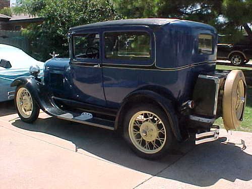 1929 ford model a two door sedan