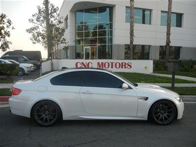 2011 bmw m3 competition package coupe / mineral white / 2012 / loaded / m series
