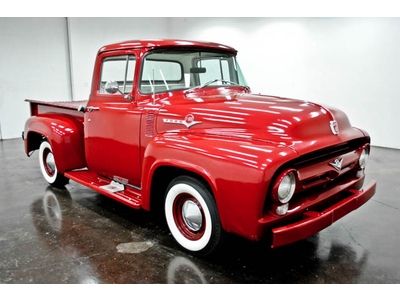 1956 ford f100 460 v8 c6 3 speed automatic pb ps dual exhaust bench seats