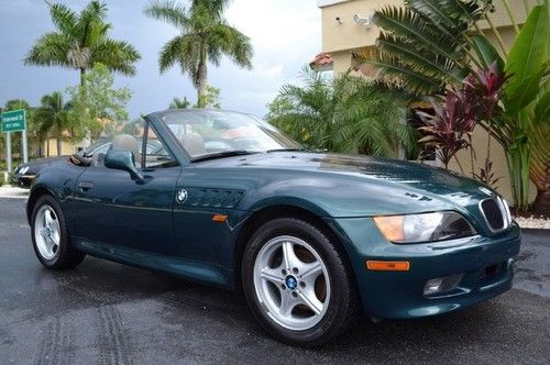 Florida convertible heated leather 69k a/c carfax certified cruise control