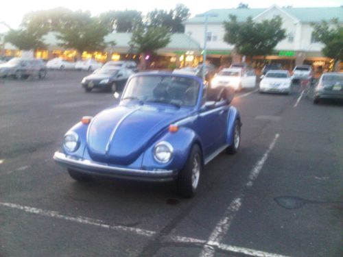 1979 vw beetle convertible