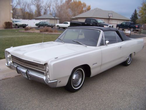 1968 plymouth fury iii convertible 1-owner western car