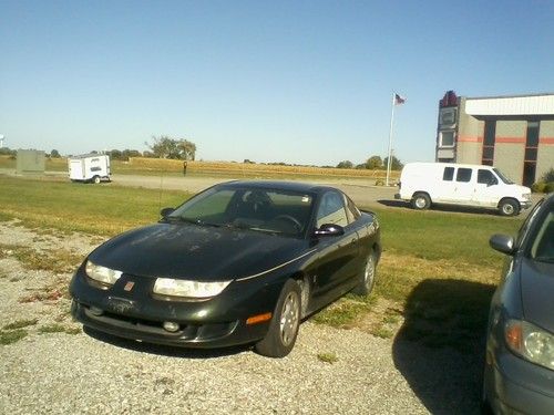 1999 saturn sc2 3 door coupe=4 cyl automatic=runs&amp;drives w/motor issue  as=is