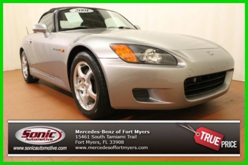 2001 used  rwd convertible 6 speed manual leather new top clean 1 owner low res