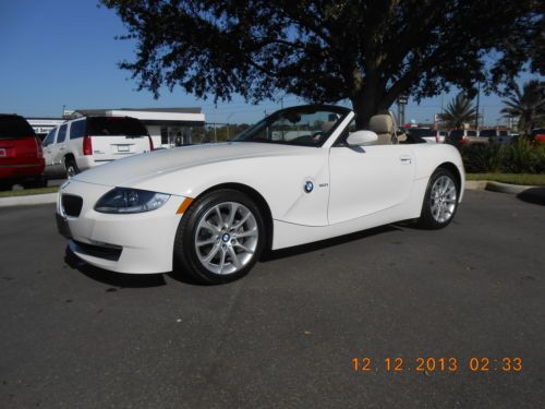 2007 bmw z4 roadster automatic convertible one owner