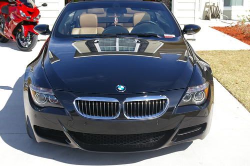 Certified bmw m6 convertible w/ stage 1 dinan chip.  loaded!