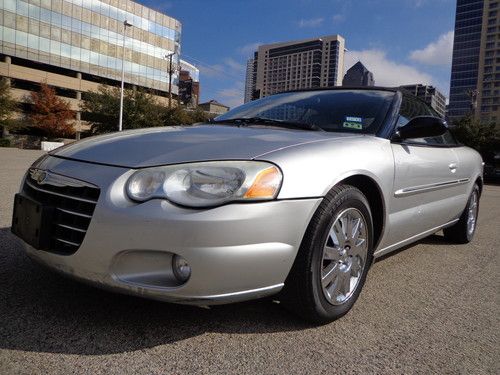 Beautiful 2006 chrysler sebring limited convertible good condition clean title
