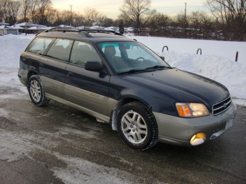 2001 subaru outback legacy 5spd awd 2.5l 1 owner car runs and drive great
