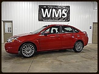 10 burgundy red ses 4 cyl clean sporty alum new auto power cloth 4 dr abs ac 1 2