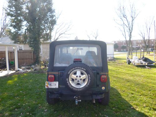1994 jeep wrangler se sport utility 2-door 4.0l