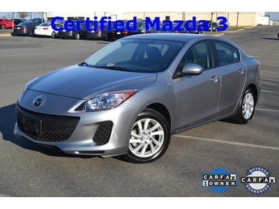 Mazda 3 i touring certified 2.0l cd mp3 one owner clean carfax great deal