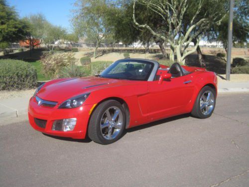 2008 saturn sky red line convertible, garage kept with 20,700 miles, outstanding