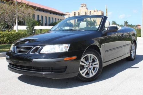 2007 saab 9-3 convertible, 1-owner, automatic, leather, excellent condition!