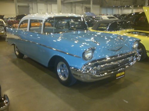 1957 chevrolet 57 chevy one owner numbers matching engine all original nice car