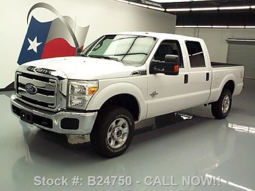 2013 ford f-250 crew 4x4 diesel 6-passenger 1-owner 23k texas direct auto