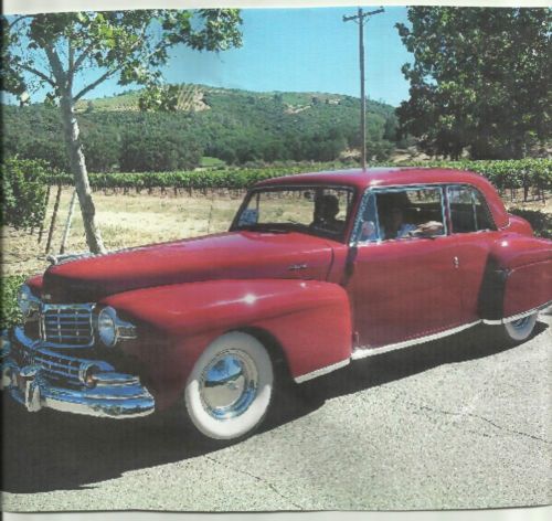 1948 lincoln continental coupe   hot  rod  lincoln   beautiful car