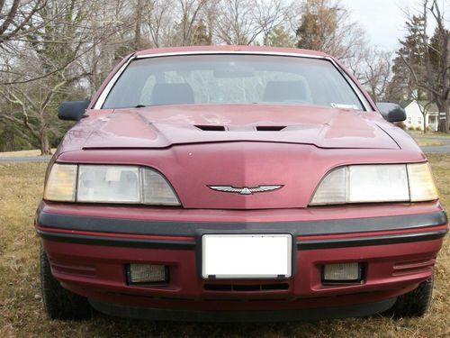 1988 ford thunderbird turbo coupe 2.3l 5 speed