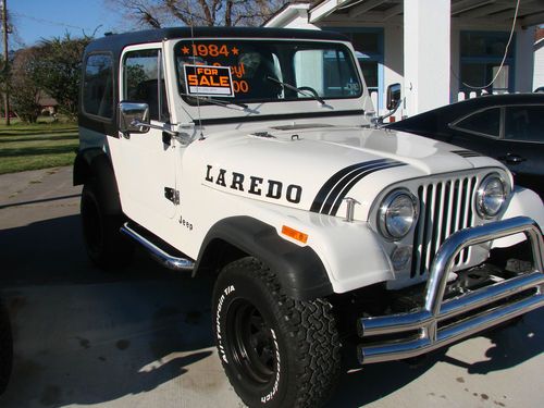 1984 jeep cj7 !! no reserve !! very clean !! hard top and doors