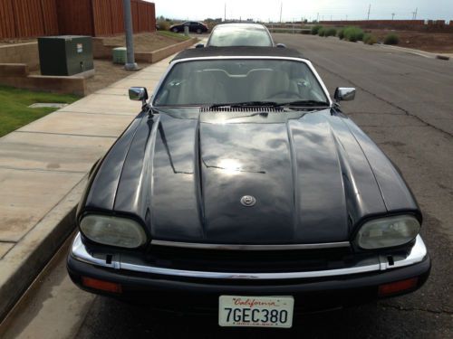 Used 1995 jaguar xjs black convertible 74k miles