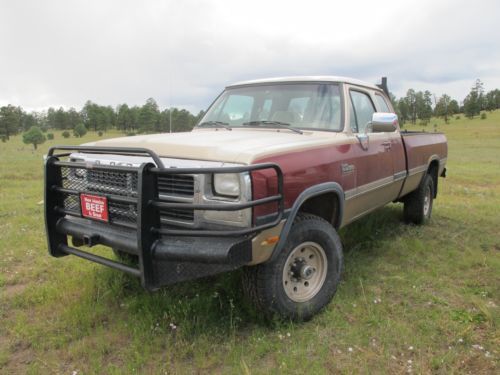 1993 dodge 2500 4x4 extended cab in excellent condition