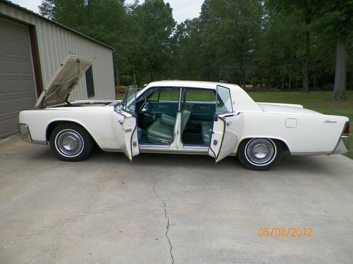 1964 lincoln continental 430 v-8 white easy restore
