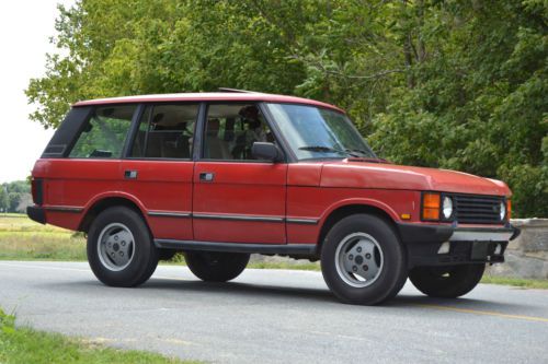 Land rover - range rover classic - 1990 - rust free