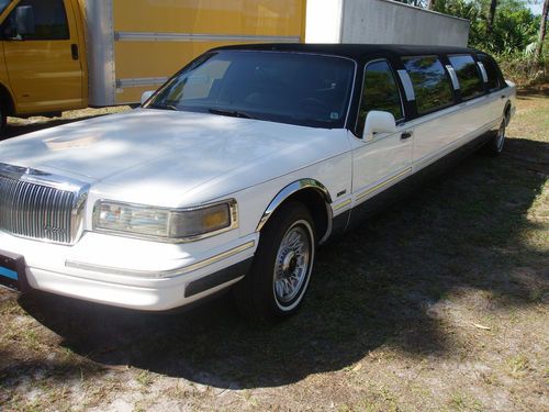 1997 lincoln limousine  stretch