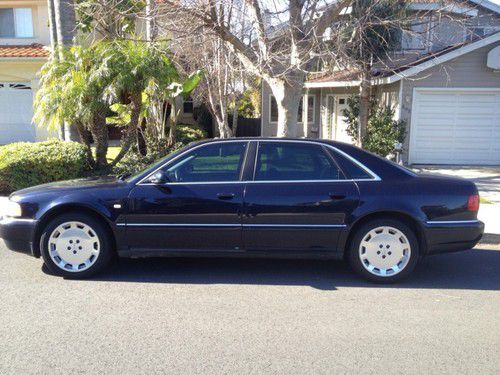 2001 audi a8l quatro - loaded extremely clean **very low reserve**