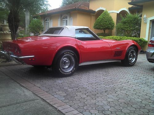 1971 corvette convertible
