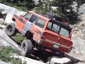 Custom jeep rock crawler!