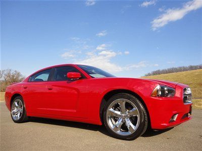 2012 dodge charger sxt rallye package 1-owner 20-inch wheels heated-seats mint!