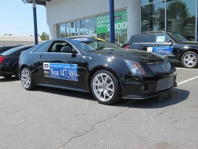 2011 cadillac cts-v coupe supercharged v8/navigation/rearview camera/leather