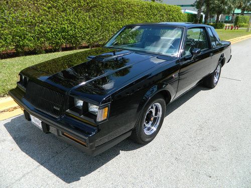 1987 buick grand national low mileage stock unmodified very original hardtop