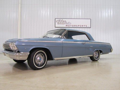 1962 chevrolet impala - new reserve-fresh restoration-automatic 2-door coupe