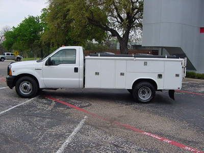 Ford f350 service 11 ft utility bed dually lift gate fleet serviced 90 pictures