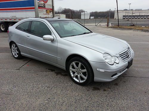 2002 mercedes c230 coupe clean title leather sunroof heated seats