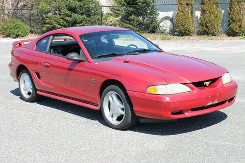 1995 ford mustang gt coupe 2-door 5.0l nice driver or project