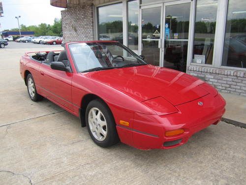 1992 nissan 240sx convertible automatic low miles!
