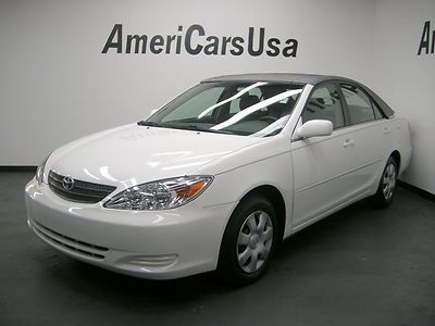 2002 camry le carfax certified only 29k mi one florida owner excellent condition