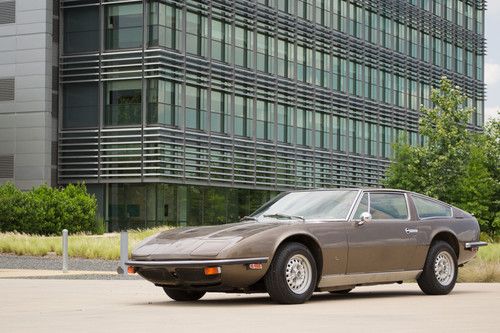 1972 maserati indy 4.9l coupe - no reserve - 2 owners &amp; only 29k original miles!