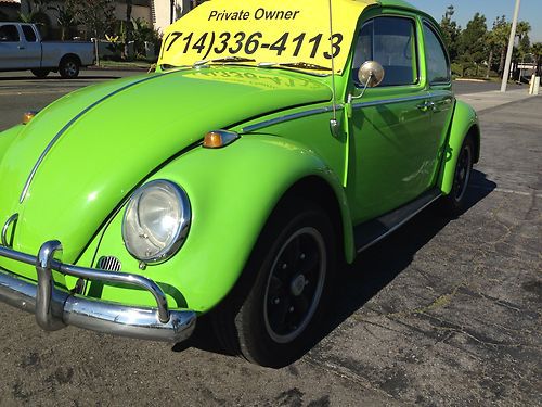 1966 vw beetle 1300cc - fully restored