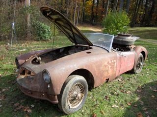 Mga two cars engine transmission wire wheels aluminum hood roadster convertible