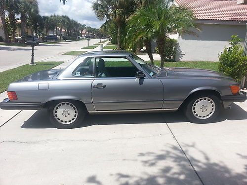 1987 560sl all papers and all original cold air paint and body exc. cond. 107500